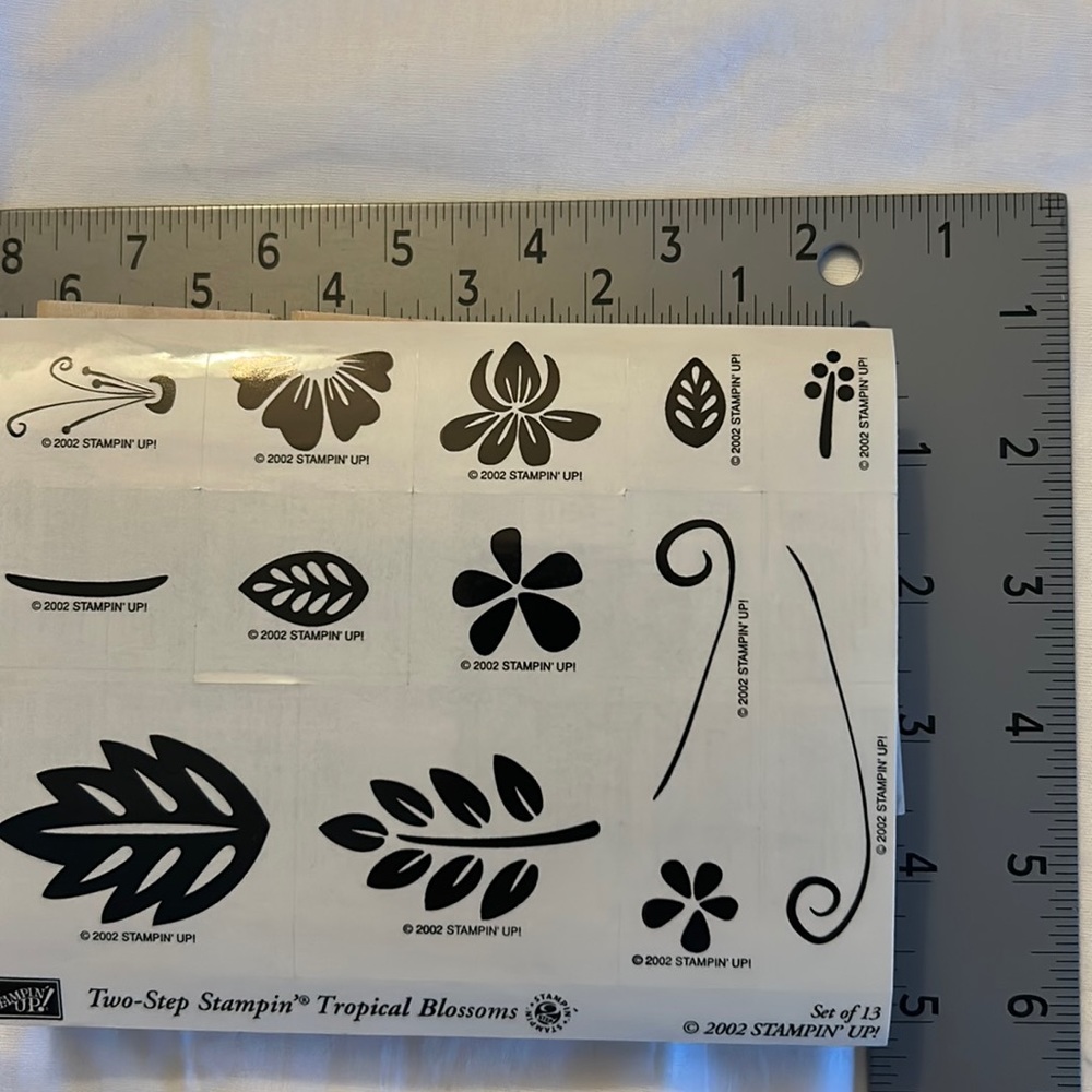 Tropical Blossoms stamp set